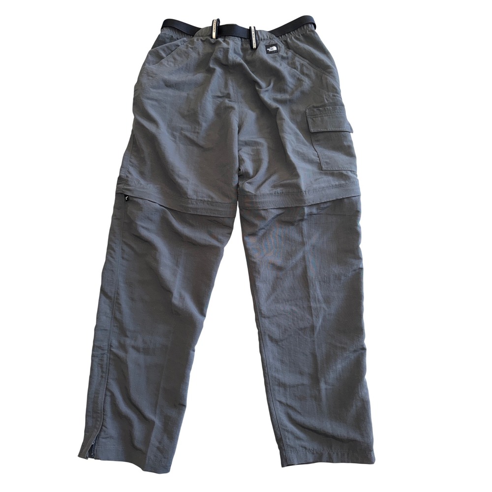 The North Face Womens Gray Convertible Hiking Pants Shorts Size M V608546 - Picture 2 of 7